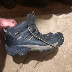 Keen Steel Toe Boots.